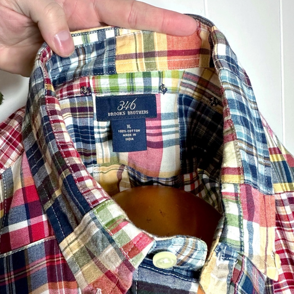 Brooks Brothers Mens Patchwork Work - image 3